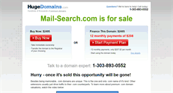 Desktop Screenshot of mail-search.com